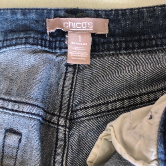 Chico's Denim - Chico’s so lifting  slimming blue jeans size 1/8.